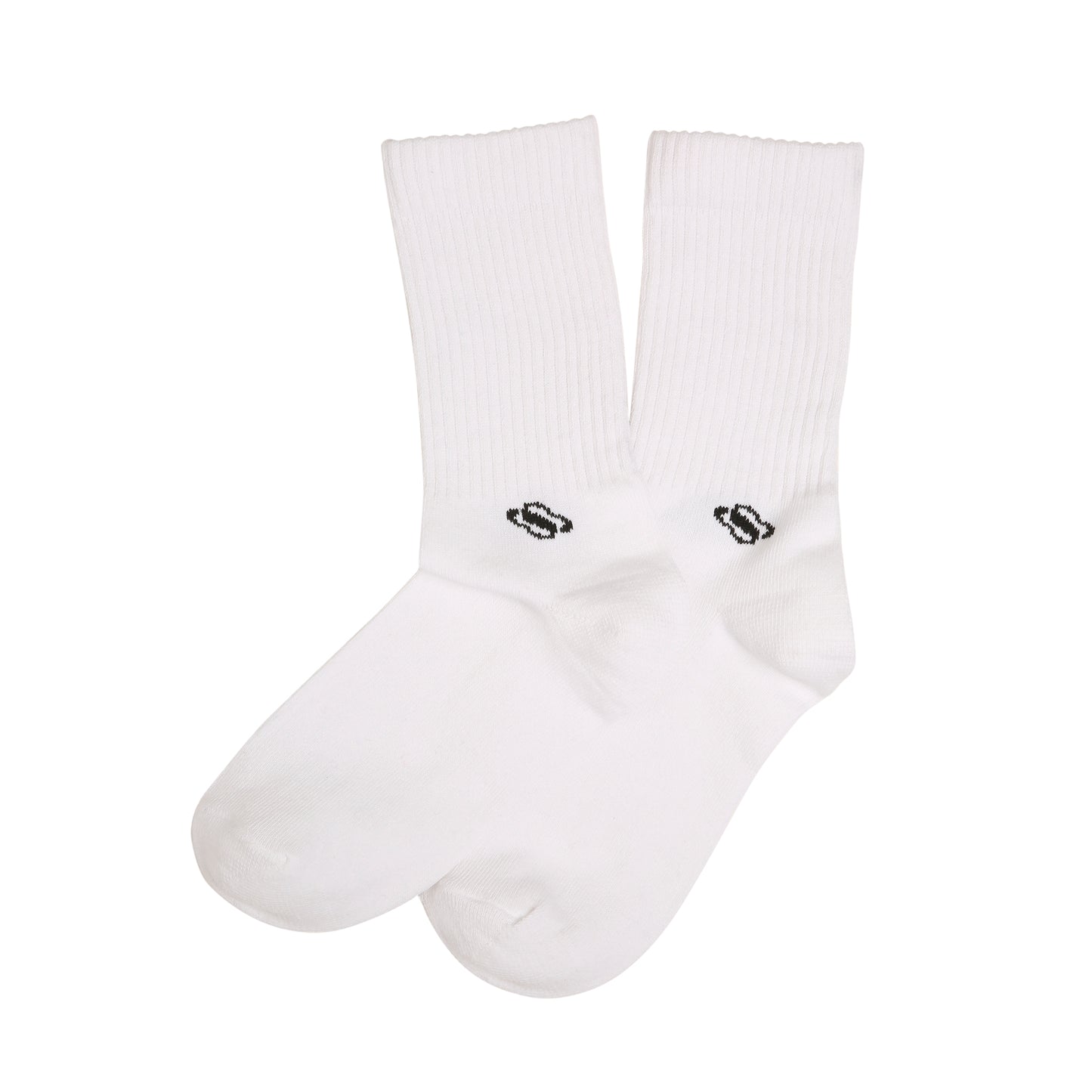 Comet Comfort Crew Socks (White)